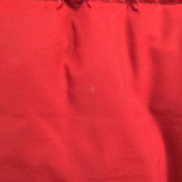 Lauren Ralph Lauren Men's Down Vegan Fur Hooded Parka Jacket Red Small - Picture 9 of 16